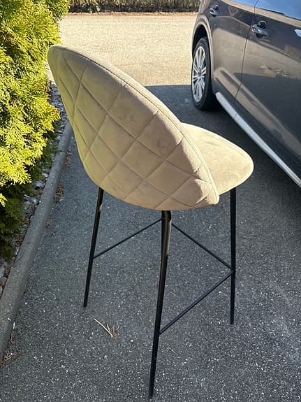 Barbord + 4st stolar
