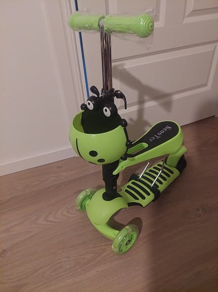 3-i-1 Sparkcykel för barn med säte och förvaring