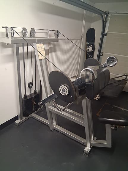 Bicepscurl , Ryggbänk
