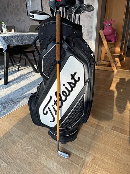 Putter med hickoryträskaft