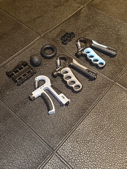 Träna starka händer - Grepp tränare - grip trainers 7 pack.