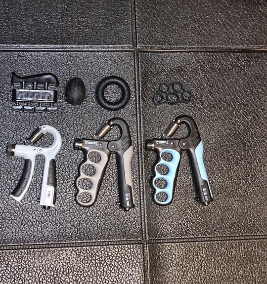 Träna starka händer - Grepp tränare - grip trainers 7 pack.