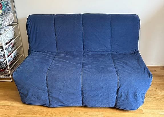 IKEA LYCKSELE LÖVÅS 2-sits bäddsoffa – fint skick