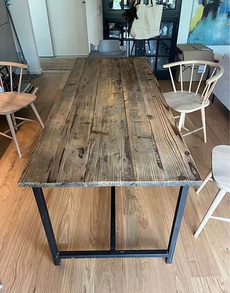 Vintage bord från Reforma Sthlm 180x70cm