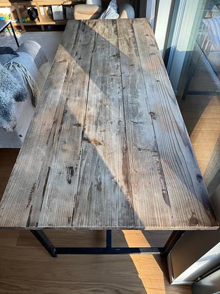 Vintage bord från Reforma Sthlm 180x70cm