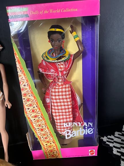 Vintage Mattel Barbie Fashion Queen Dolls of the world collection