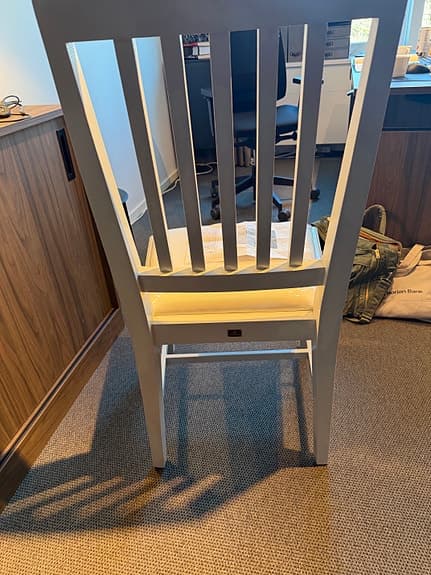 Qvesarum stolar 6 stolar. 1500kr/st