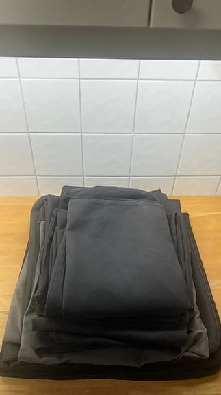 SISTA CHANSEN! NYTVÄTTAD Söderhamn klädsel Samsta grå till 3-sitssoffa