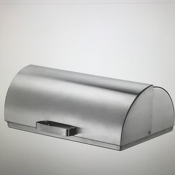 Brödlåda rostfritt stål silver Ordning Ikea (NY)