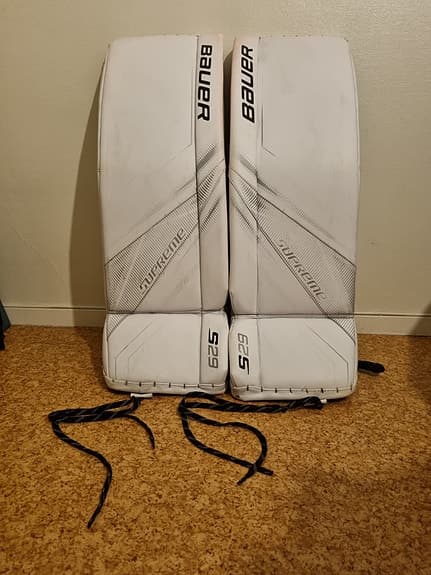 Hockeyutrustning målvaktsbenskydd