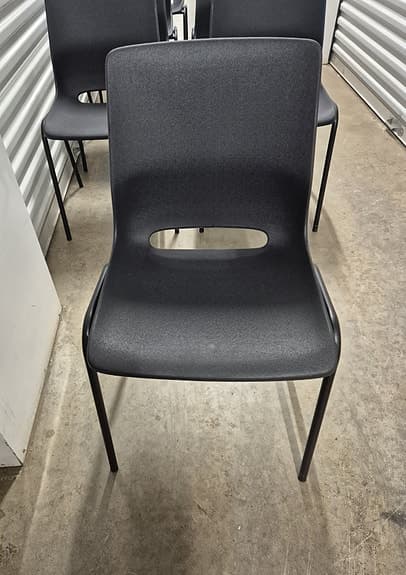 Svarta stolar RBM Ana 9 st