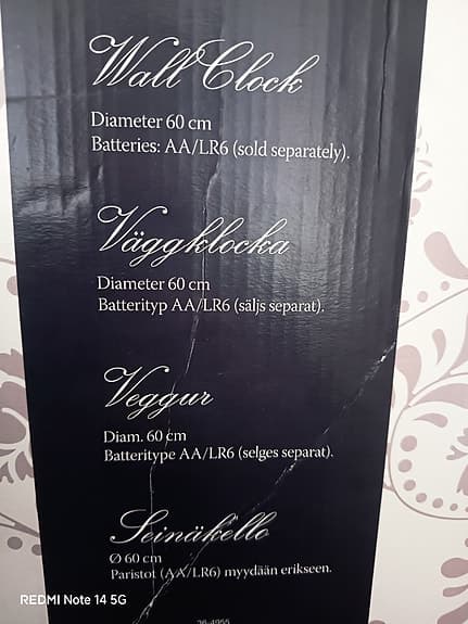 Väggklocka