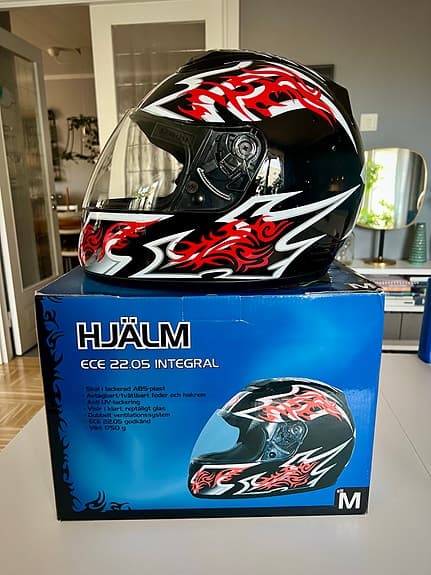 Integralhjälm, oanvänd, storlek M