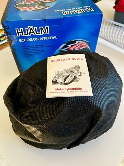 Integralhjälm, oanvänd, storlek M