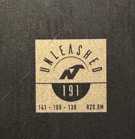 Nordica Unleashed 108, längd 191 cm