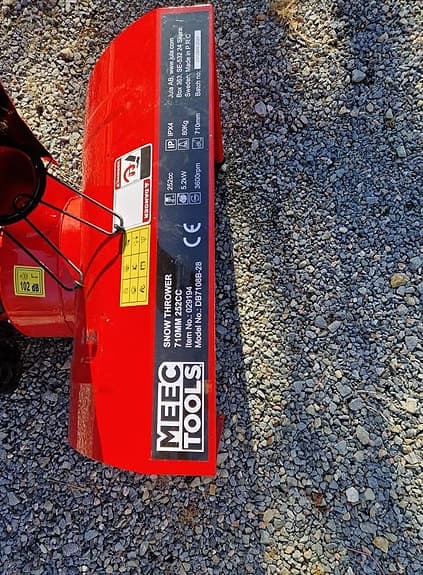 MEEC Jula Snow blower 5.2 kW 710 mm - USED, WORKING
