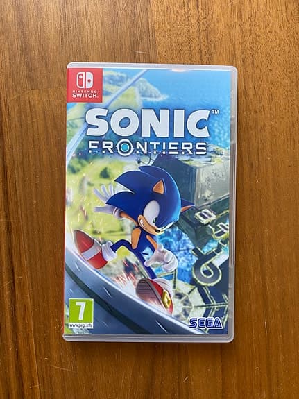 Sega Sonic Frontiers Nintendo Switch spel