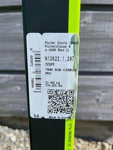 Fischer Twin Skin Carbon Pro