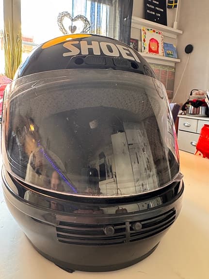 Shoei integralhjälm XS svart