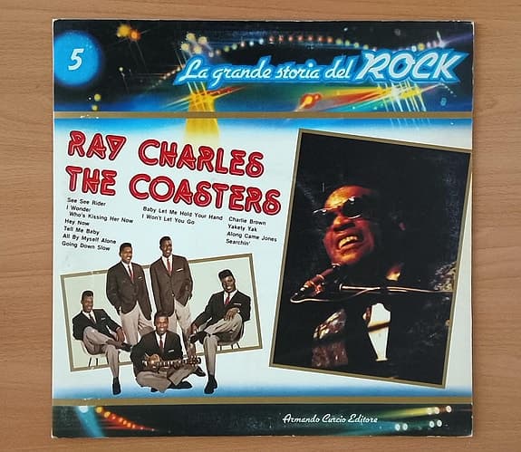 LP med Ray Charles, och the Coasters