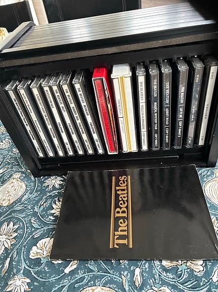 The Beatles CD-box samlingsbox svart-samtliga album