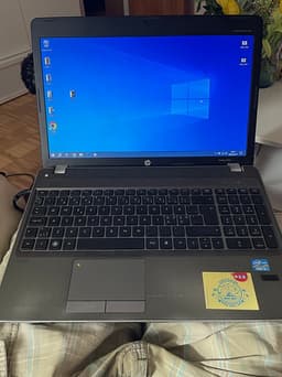 HP bärbar dator 15 tum grå