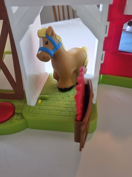 Fisher-Price Little People leksaksbondgård med djurfigurer
