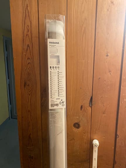 IKEA gardin fridans vit 165x195cm