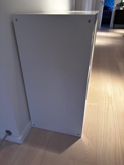 Praktisk bänk - Kallax / IKEA