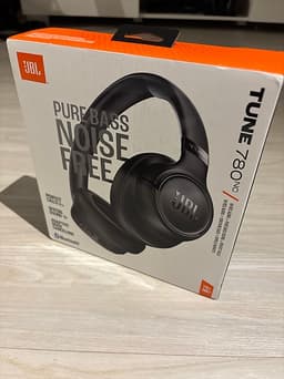JBL Tune 780NC hörlurar trådlösa over-ear svart