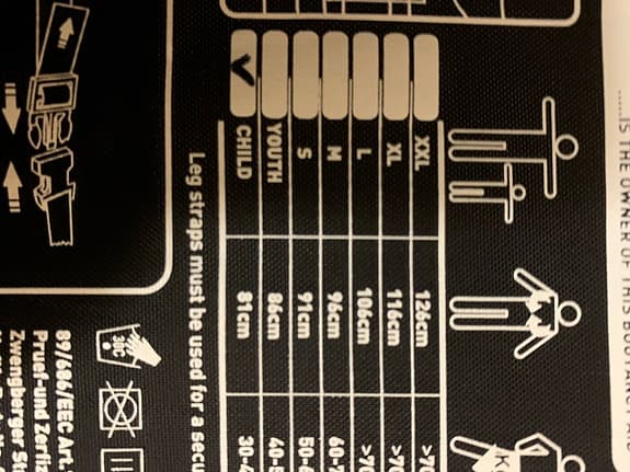 Gill flytväst 50N med dubbla grenband