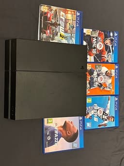 Sony Playstation 4 spelkonsol svart