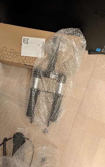 El sparkcykel stötdämpar set både fram och bak helt nya I paket