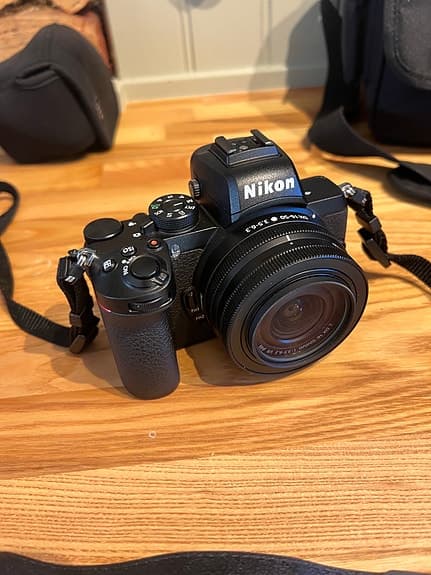 Nikon Z50 + 2 objektiv och tillbehör