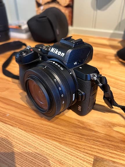 Nikon Z50 + 2 objektiv och tillbehör