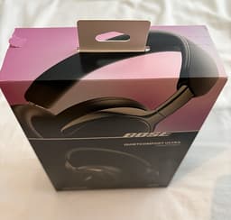 Nya svarta Bose QuietComfort Ultra II (2nd Gen), Aktiv Brusreducering ANC