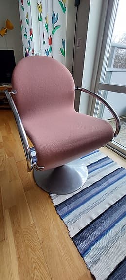 WERNER PANTON karmstol "1-2-3 system"