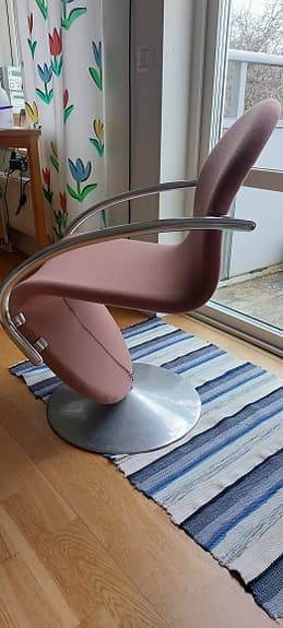WERNER PANTON karmstol "1-2-3 system"
