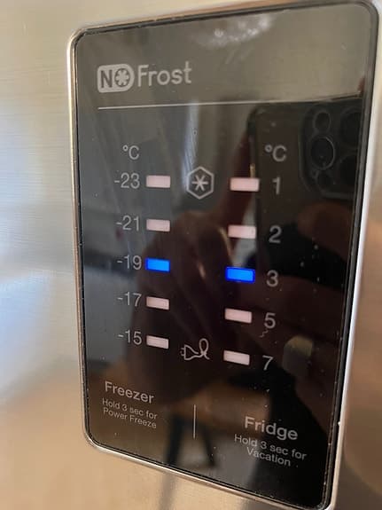 Samsung kombiskåp kyl och frys rostfritt stål