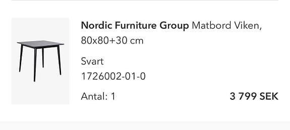Matbord