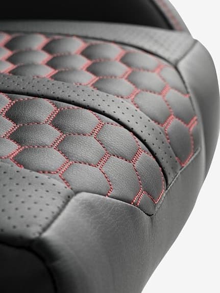 NIBE Gamingstol NIBE svart konstläder/röd