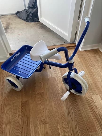 Winther trehjuling cykel 10" blå