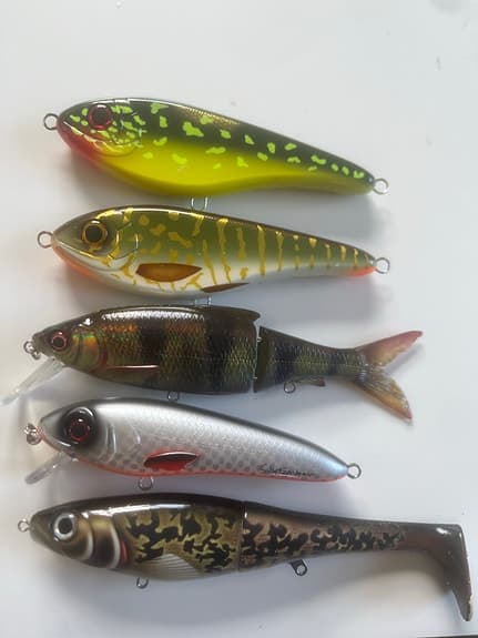 Fiskedrag olika modeller