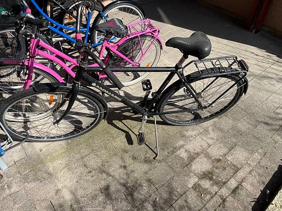 Monark herrcykel – klassisk & stabil (inkl. lås)