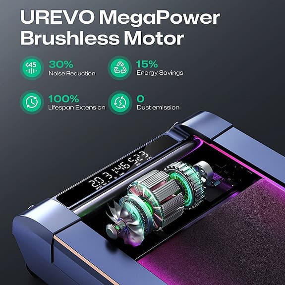 Urevo CyberPad löpband med 14% lutning, 6 Km/h