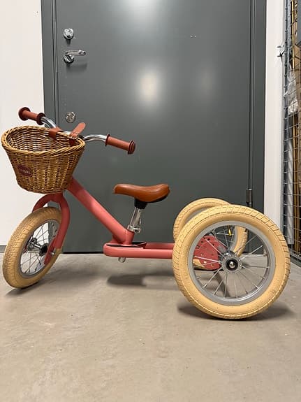 Trybike balanscykel 3/2 hjul Rosa
