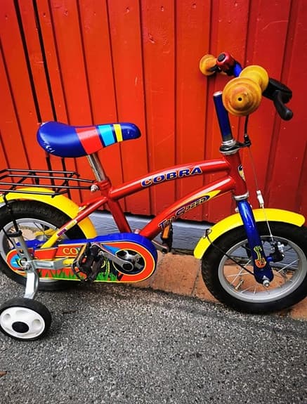 Breezer Cobra barncykel 12" röd