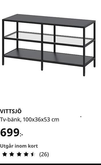 IKEA Vittsjö TV-bänk