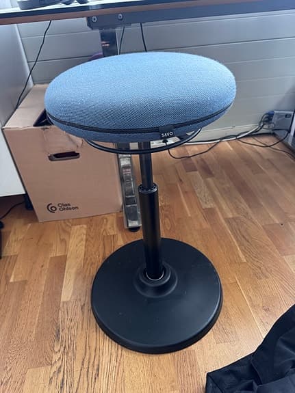 Pall Balanspall Savo Joi Hög Svart