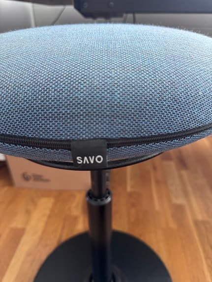 Pall Balanspall Savo Joi Hög Svart